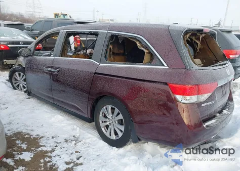 2014 Honda Odyssey Ex-L z USA, uszkodzony, nr VIN 5FNRL5H62EB127085